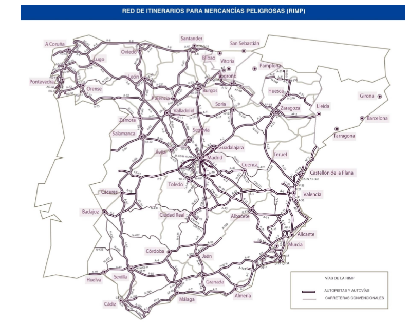 Plano RIMP territorio nacional